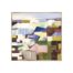 Abstract oil painting in earth tones with gold frame – Frame Sifu