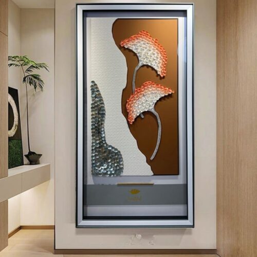 Ginkgo Leaf 3D Wall Art