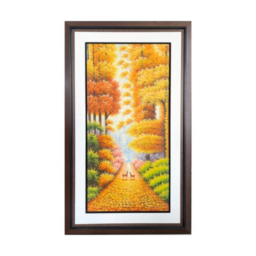 林间大道风水画 前途光明 贵人相助 装饰画