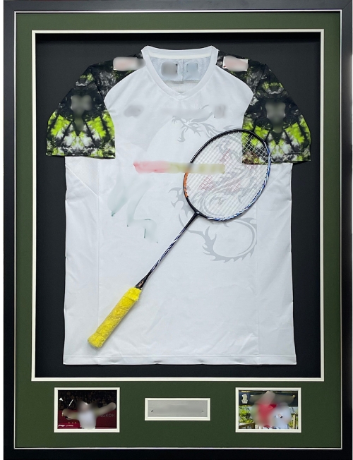 Custom jersey framing with professional finishing in Kuala Lumpur