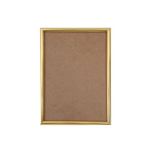 A4 plastic certificate frame with rounded edge