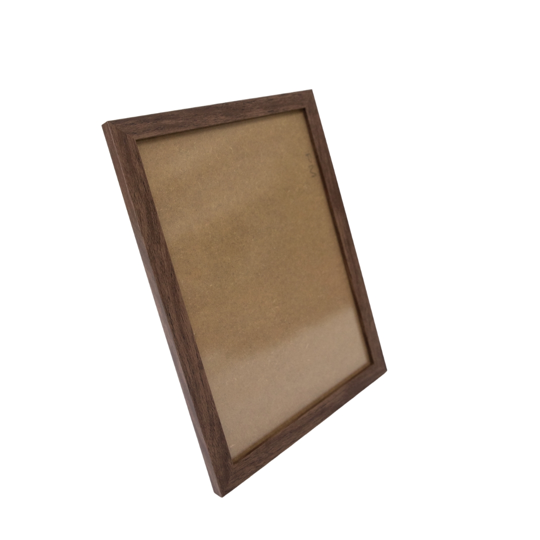 plastic certificate frame side view